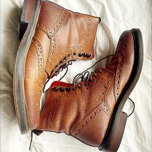 Lace up dress boots mens 43